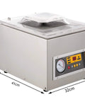 Heavy Duty Automatic Chamber Vacuum Sealer For Food Packaging And Sous Vide Cooking With Digital Display kitchen freshness preserver machine.
