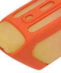 Close-up view of the Dope Aerodynamic Water Bottle Set With Carbon Fiber Cage and 680ML capacity in orange casing.