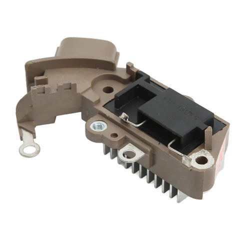 Heavy Duty Alternator Rebuild Bearing Kit For Toyota Vibe And Corolla Equipped With 1zzfe Motor side view of a voltage regulator.