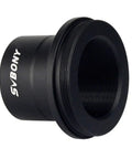 1.25 Inch T2 T Ring And T Adapter Metal Telescope Camera Connector For Canon EOS EF Lenses Epic Prime Focus Astrophotography Accessory For DSLR And Rebel Cameras viewed from side angle