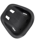 Top view of black Universal Replacement Seat For Hoverboards Go Karts Drift Trikes And HoverKart Kits Built Tough No Fuss With Durable ABS