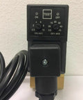 115 Volt Automatic Electronic Timer Moisture Drain Valve For Air Compressors And Air Tanks Solid State Power Indicator Brass Body