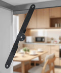 180 Degree Rotatable Lid Hinges, 9 Inch Folding Hinges, Beefed Up Heavy Duty Reinforced 4 Pack For Toolboxes Chests And Storage Lids, Durable Steel Construction With Smooth Operation on a lid