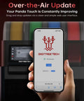 Panda Touch Upgrade Touch Screen Kit For Bambu Lab P1P P1S X1C X1E A1 Mini 3D Printers with smartphone interface displayed