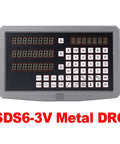 Boss Level Digital Readout Kit For Lathe Mill Rig featuring a display with multiple readouts and buttons, metal housing.