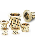 Rugged Flanged Bronze Graphite Bushings Self Lubricating Oilless Bearings That Run Smooth As Butter Through Harsh Environments Heavy Duty Shaft Sleeves With Zero Hassle Maintenance And Battle Ready Durability 2 Pack in various sizes.