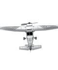 Cessna 172 Airplane 3D Metal Model Kit For Hobbyists Unassembled No Glue Or Solder Needed Easy Clip And Bend Build With Tweezers