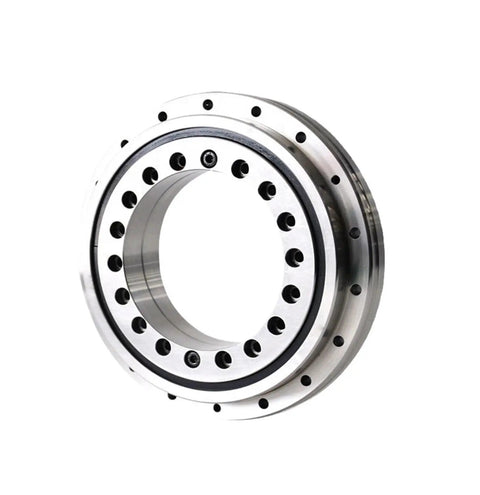 High Precision Angular Contact Ball Bearing For Cnc Rotary Table 200 X 300 X 45 Mm, side view showcasing steel design.