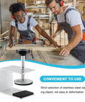 Woodworkers using Heavy Duty Drawer And Cabinet Clamps Set For Diy Grab And Go Install 2 Or 4 Pack C Clamps With Silicone Pads