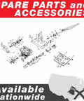 46-Inch Gas Concrete Wet Power Trowel With Kohler 14HP CH440 Engine, Includes Blades And Float Pan, Adjustable Blade Pitch 0-28 Degrees, Close-Wall Edge Work With Independent Flywheels, 3-Year Warranty, A Real Workhorse. Spare parts and accessories diagram