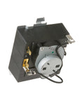 WE4M532 Dryer Timer Replacement for GE Dryers, OEM Quality Control Part, black compact electrical component shown at an angle