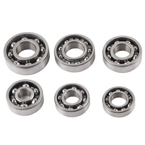 Heavy Duty Transmission Bearing Set For GY6 Scooters Straight Swap Rebuild Kit Precision Machined Stainless Steel Gearbox Parts Built Tough For Hassle Free Install And Smooth Reliable Riding