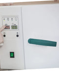 Heavy Duty Commercial Oven Handle For Drying Oven And Vacuum Chamber Baking Equipment on an industrial oven control panel.