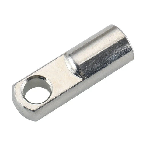 Heavy Duty Iron I Joint Foot Mount Flange for 32mm Cylinders, M10x1.25 Thread, Rust Resistant Coating, Fits SC32 MAL32 MA32 Bore Cylinders