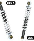 Side view of 11 Inch Front Shock Kit for Quad ATV Suspension Fits Coolster Taotao 50cc 70cc 90cc 110cc 125cc Go Kart Front Shocks