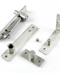 Concealed 90 Degree Pivot Shaft Hinge For Indoor Doors Ultra Smooth Rotation Stainless Steel Build That Resists Moisture Hidden Hardware