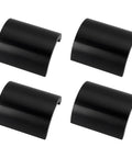 Pair Pit Bike Handlebar Reducers 28mm To 22mm Convert Fatbar To Seven Eighths Inch Riser Spacers And Clamps CNC Machined Black