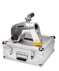 Heavy Duty Hydraulic Torque Wrench 20MXTA 700 Bar Square Drive Tool Built Tough resting on a silver storage case.
