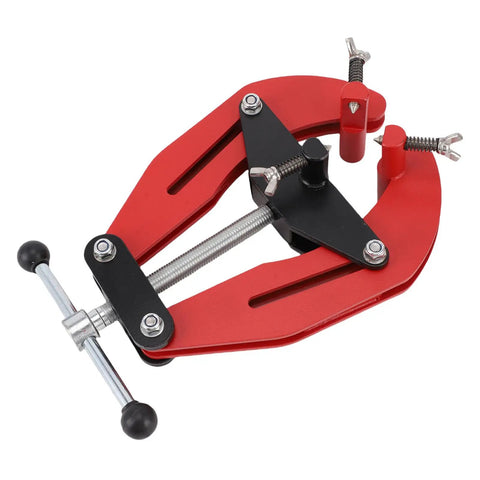 Heavy Duty Adjustable Pipe Alignment Clamp With Quick Acting Dual Handle Screws For Precise Welding And Perfect Fit On 2 To 6 Inch Pipes