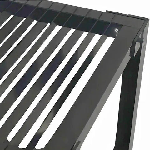Close-up of Portable Plasma Cutting Table With Wheels For No-Fuss Moving, Spark-Proof CNC Table dividers
