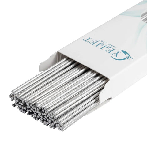 100 Aluminum Welding Rods Flux-Free for Easy Welds DIY Aluminum Repair and Brazing, 13 Inch Length, packaged in a box