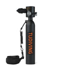 Massive 11.1L Scuba Tank With 4500psi Fill 80 Cu Ft Aluminum Diving Cylinder High Capacity Dive Bottle With Integrated Valve No DOT S300Plus