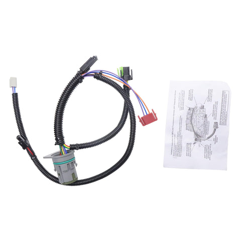 Transmission Internal Wiring Harness For 4L80E 4L85E Replacement Cable Assembly MT1 2004 Up GM Cars Chevy GMC Hummer, Easy Install, Durable GM Compatible To Restore Smooth Shifts And Prevent Transmission Issues. Black corrugated transmission wiring harness with connectors and install sheet
