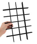 Removable grid divider from Adjustable Jewelry Organizer With Ultra Soft Sponge Lining and removable grid dividers.