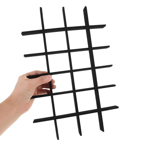 Removable grid divider from Adjustable Jewelry Organizer With Ultra Soft Sponge Lining and removable grid dividers.