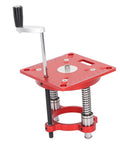 Beefy Router Table Lift System With Aluminum Insert Plate For Engraving And CNC Fine Processing Durable DIY Woodworking Clamp Anodized Surface Wide Application And Precision Clamping For Home Projects, red aluminum lift with hand crank