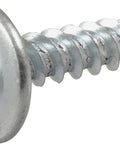 Pro Level Self Piercing Lath Screws Gauge 8 By Three Quarter Inch Modified Truss Head Phillips Drive Zinc Coated 100 Pack close-up view