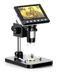 4.3 Inch IPS Digital Microscope 1000X With Built In Lights For Coin Collectors And DIY Lab Projects, coin sample on stage