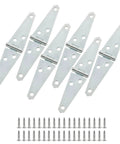 3 Inch Strap Hinges Heavy Duty Surface Mount Hinges With Mounting Screws For Barn Doors Wooden Boxes Deck Hatches Cabinets And Marine Use