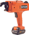 Professional Automatic Rebar Tie Gun 12V Electric Steel Bar Tier Tying Machine For Construction Pros, cordless tool with battery.