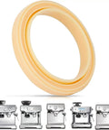54mm Silicone Steam Ring Replacement Gasket Kit No BPA 5 Pack For 54mm Grouphead Espresso Machines Super Easy Install