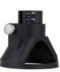 Heavy-Duty Electric Grinder Locator Perfect For Drilling Polishing Positioning With Built-In Scale Ruler, Bakelite rotary tool accessory close-up.