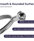 Close-up of Stainless Steel Horse Spurs 1 Pair With Smooth Roller Ball For Adult Riding Training, English Equestrian Gear