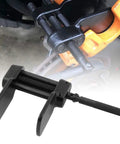 Heavy Duty Brake Caliper Press Tool For Cars And Motorcycles Disc Brake Pad Spreader Piston Compressor That Makes Caliper Piston Retraction Quick Easy Beefed Up And Safe With Universal Fit installed on a vehicle brake system