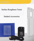 Roughness Tester Portable Profilometer With Four Testing Parameters Ra Rq And Rz Rt High Accuracy To 0.01 μm accessories