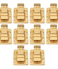 Gold Finish Stainless Steel Toggle Latch Kit 10 Pack For Boxes Jewelry Boxes Suitcases And Lids