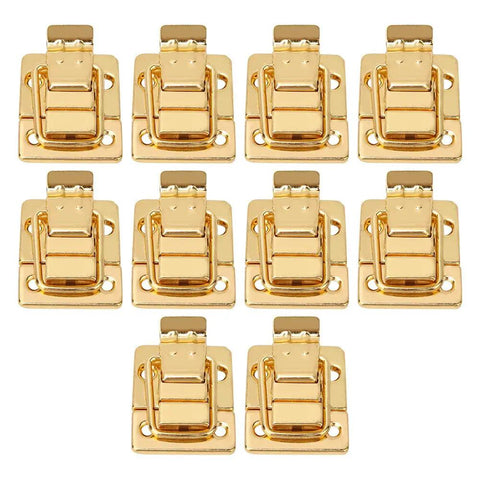 Ten Sturdy Stainless Steel Toggle Latch Kit For Boxes And Chests Jewelry Boxes Suitcases And Wood Lids Easy Lift Arm Lock Set