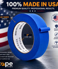 Blue Painter Tape 3 Inch By 60 Yards Thick Wide Masking Tape 16 Pack Pro Grade For Clean Edges And Sharp Paint Lines