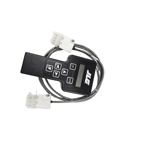 Straight Shooter Handheld AnalyzerDesigned For Boom And Scissor Lift Diagnostics Heavy Duty Machine Service Tool with display and connectors.