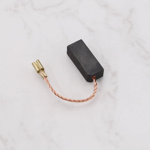 Two Pairs Carbon Brush Motor Brush Spare Part For Power Tools 6.5 x 8 x 18 mm With 45 mm Cable Durable Replacement Compatible With TE 12 TE 12S TP 90 Hammer Drill And Circular Saw