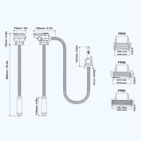High Speed Battery Operated Electric Fuel Transfer Pump With Siphon Function And Auto Stop Anti Leak Design. Explosion Proof Motor For Safe Gasoline Extraction. Includes Three Size Adapters For Versatile Oil And Diesel Transfer Tasks.