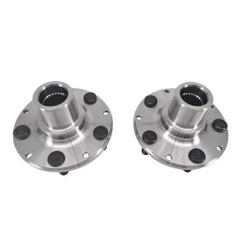 Front Wheel Hub And Bearing Kit With Seals And Retaining Clip Nut 2 Piece Replacement Set For Subaru Legacy Outback Impreza Forester And Baja 1990 To 2004 Without ABS