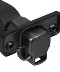 Close-up of black Soft Close Concealed Cabinet Hinges For Kitchen And Bathroom Cabinets With Quiet Damping, by LIFKICH.