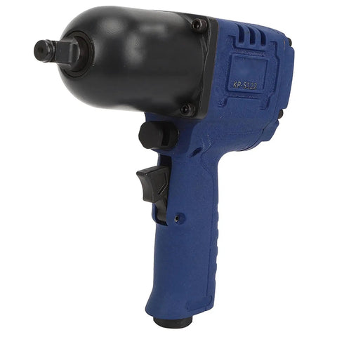 Heavy Duty 1/2 Inch Pneumatic Impact Wrench Packing Badass Torque for Professional Garage Equipment side view with grip