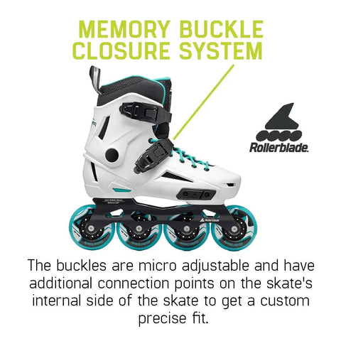 Women's Urban Inline Skates For City Cruisin And Commutin, Versatile Pick For Urban Fitness And Recreation, Memory Buckle Closure