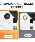 Comparison of Heavy Duty Silicone Car Door Bumper Pads 4 Pack Silent Close Drop Seal noise reduction before and after use.